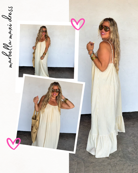 Pre Order: Marbella Maxi Dress