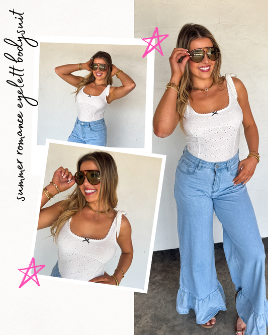 Pre Order: Daisy Lane Eyelet Tank