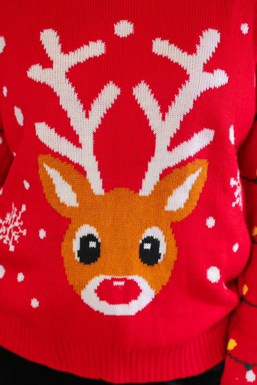 Reindeer Holiday Sweater