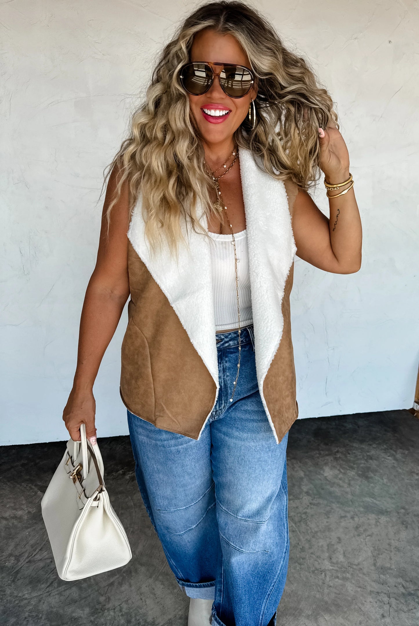 Pre Order - Collin Suede Vest