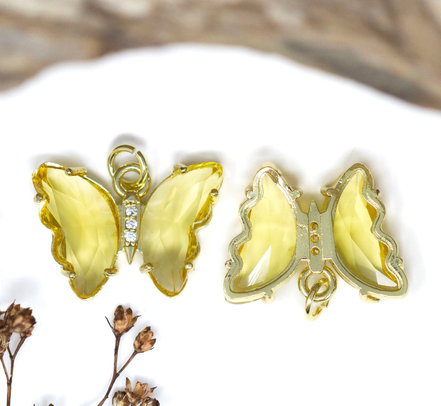 Emerging Butterfly Necklace