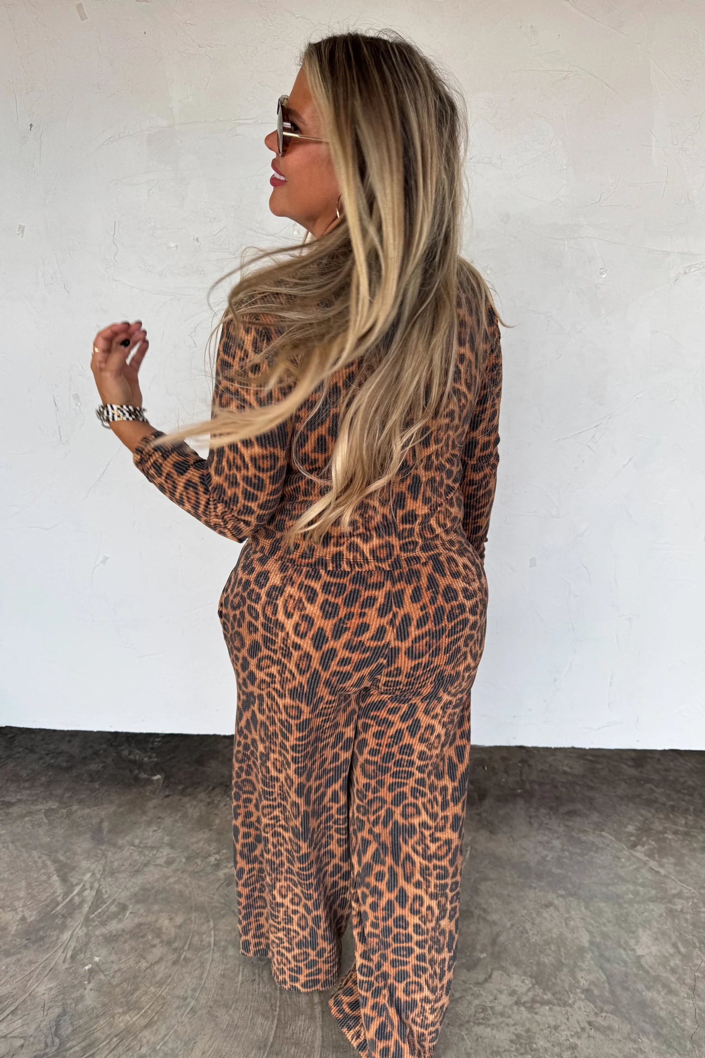 Pre Order: Haven Cheetah Lounge Set
