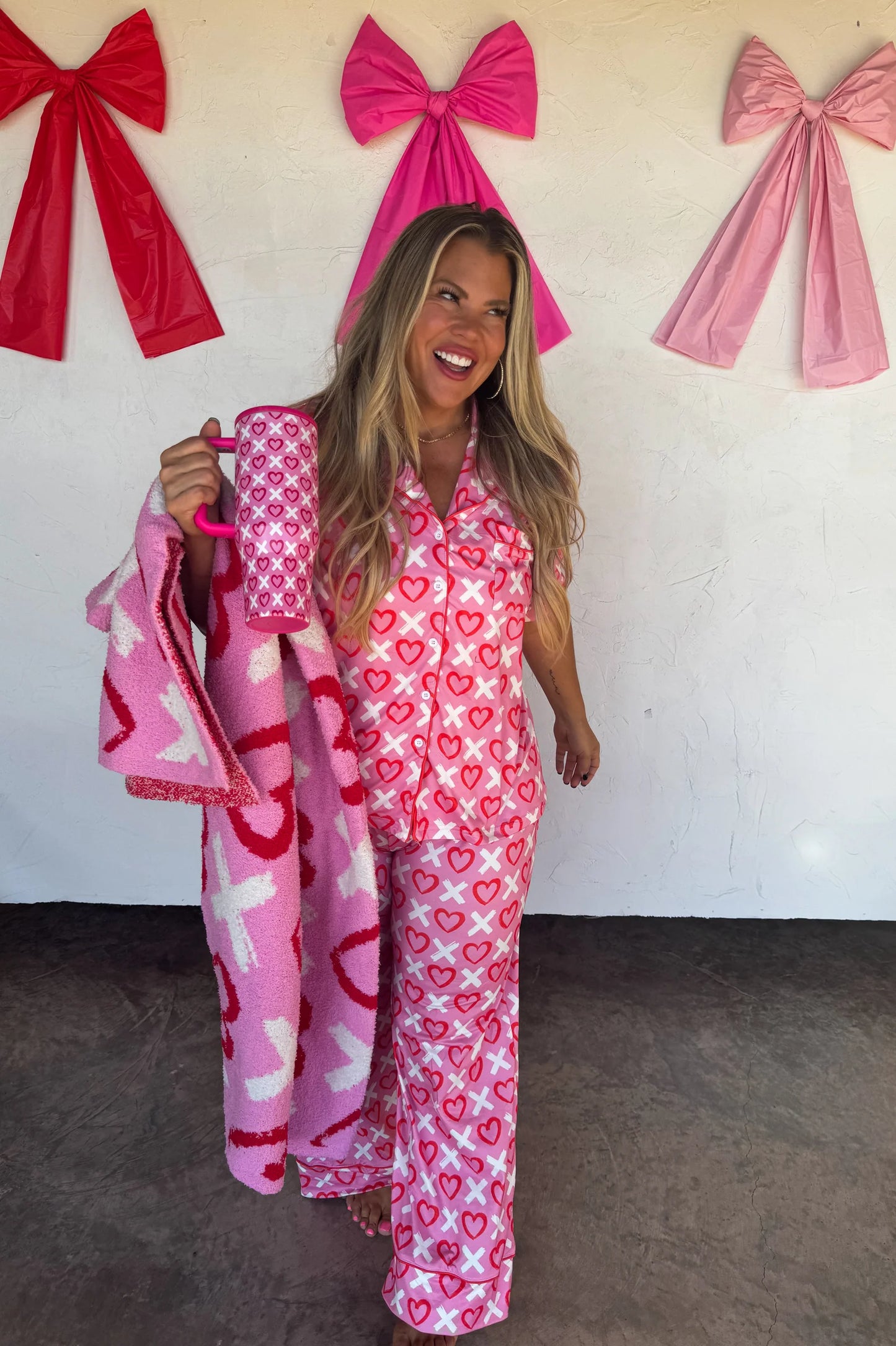 Pre Order: Valentine’s Luxe PJ Set