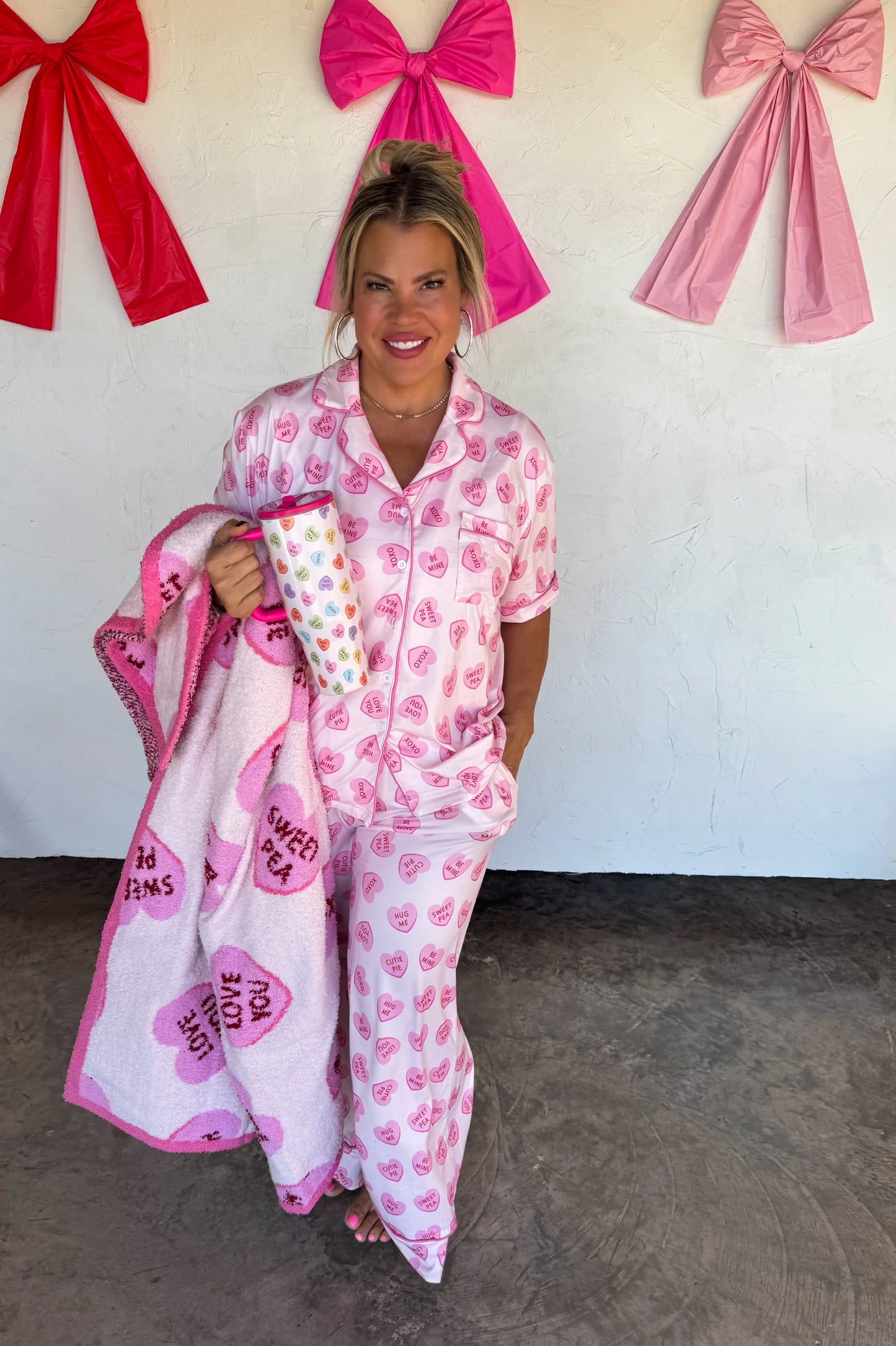 Pre Order: Valentine’s Luxe PJ Set