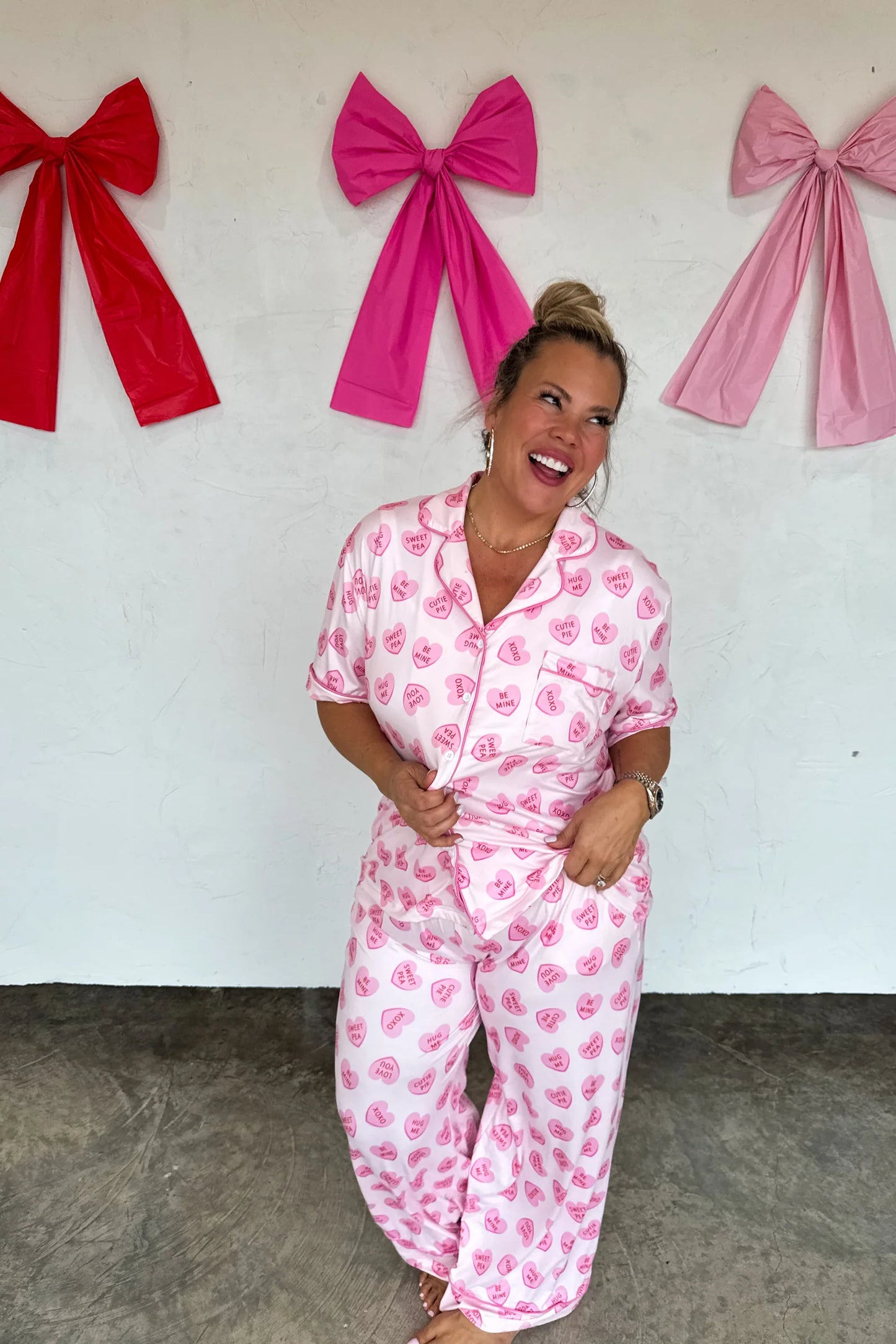 Pre Order: Valentine’s Luxe PJ Set