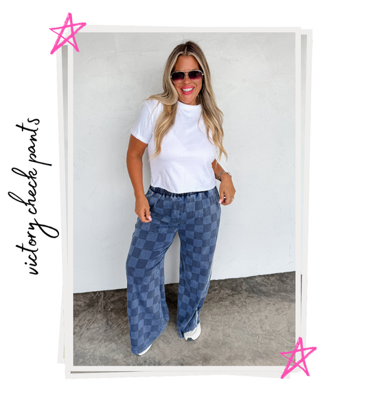 Pre Order: Victory Check Pants