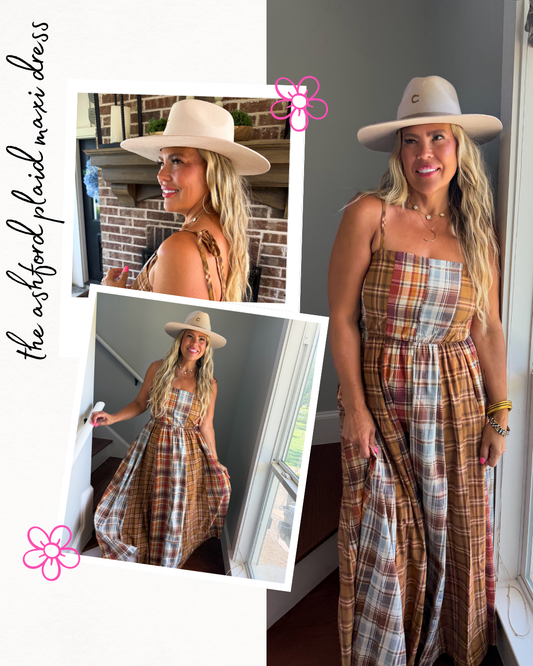 Pre Order: Ashford Plaid Dress