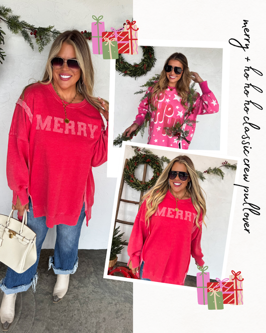 Pre Order: Christmas Classic Crew Pullover