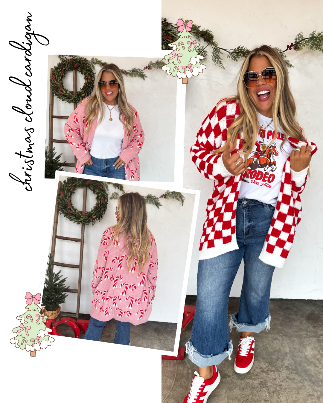 Pre Order: Christmas Cloud Cardigans