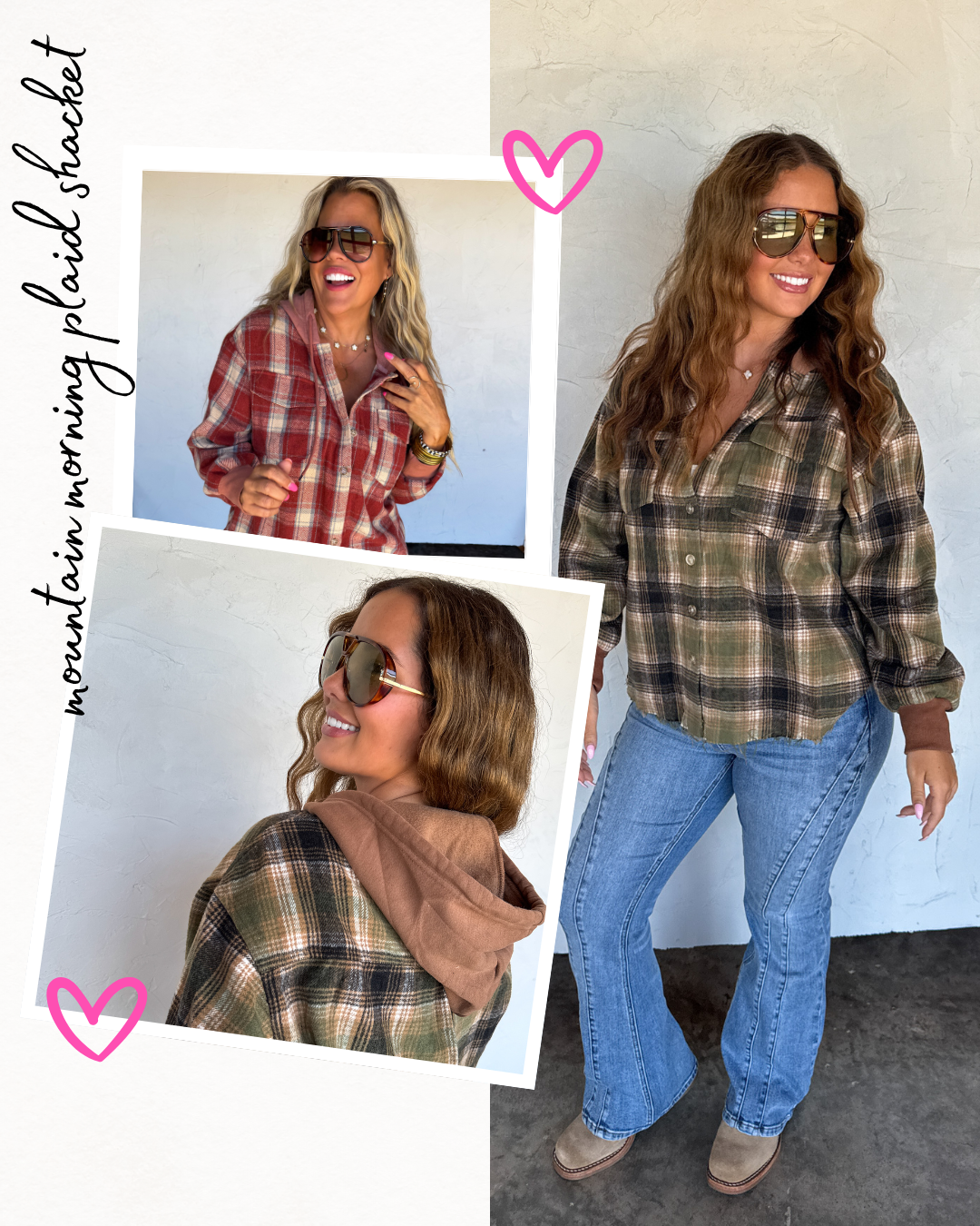 Pre Order: Mountain Morning Plaid Shacket