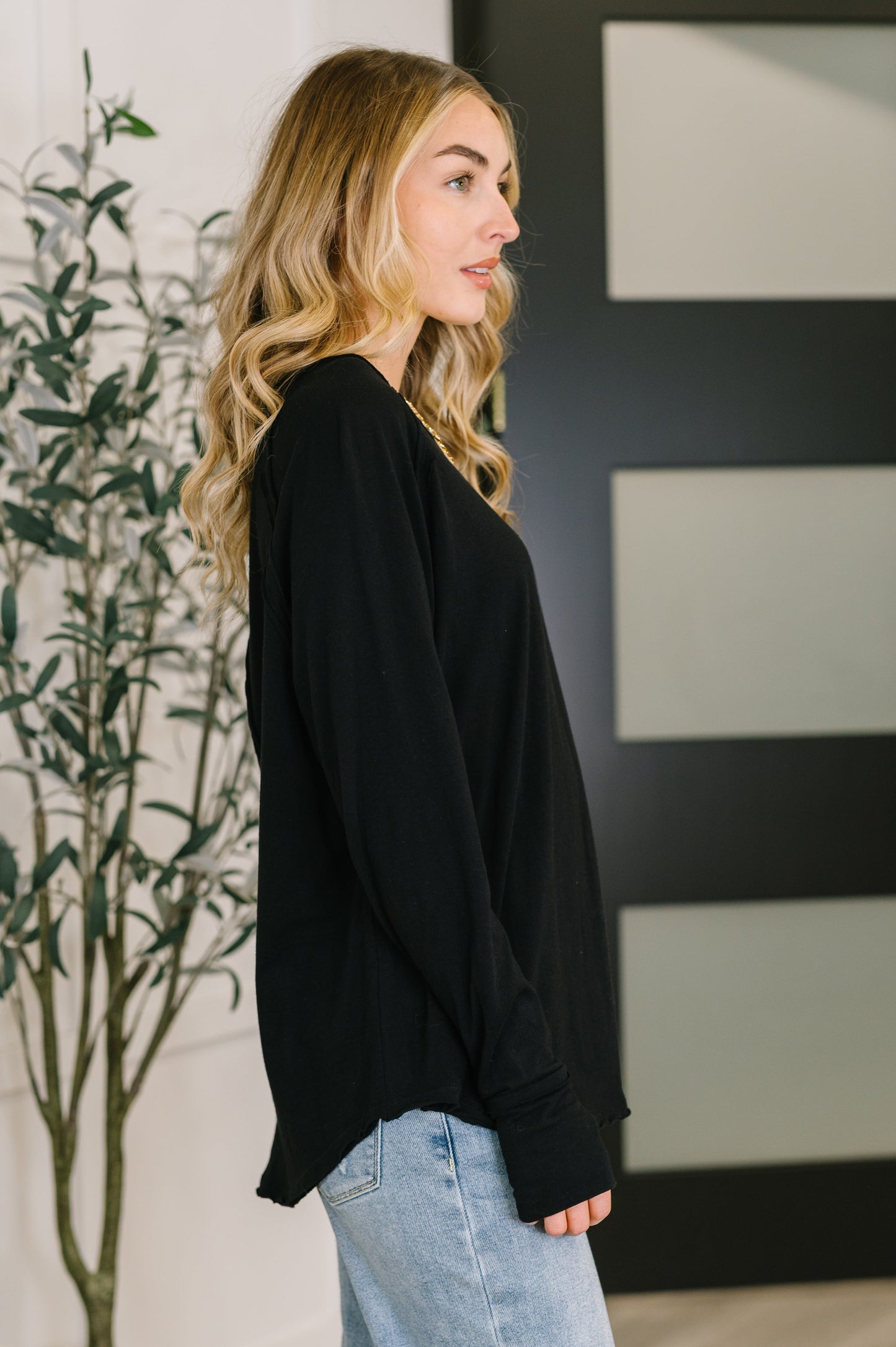 Zenana Top in Black