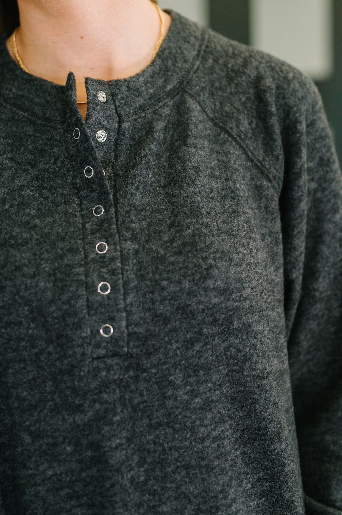 Zenana Scooped Hi-Low Long Pullover in Black