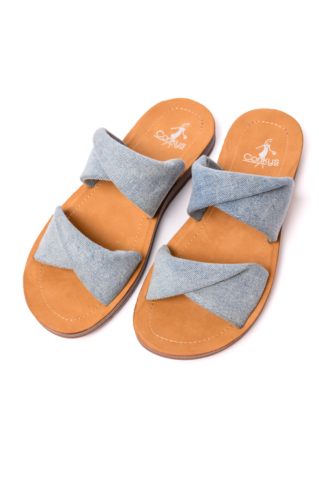 Corky’s With a Twist Sandal in Denim