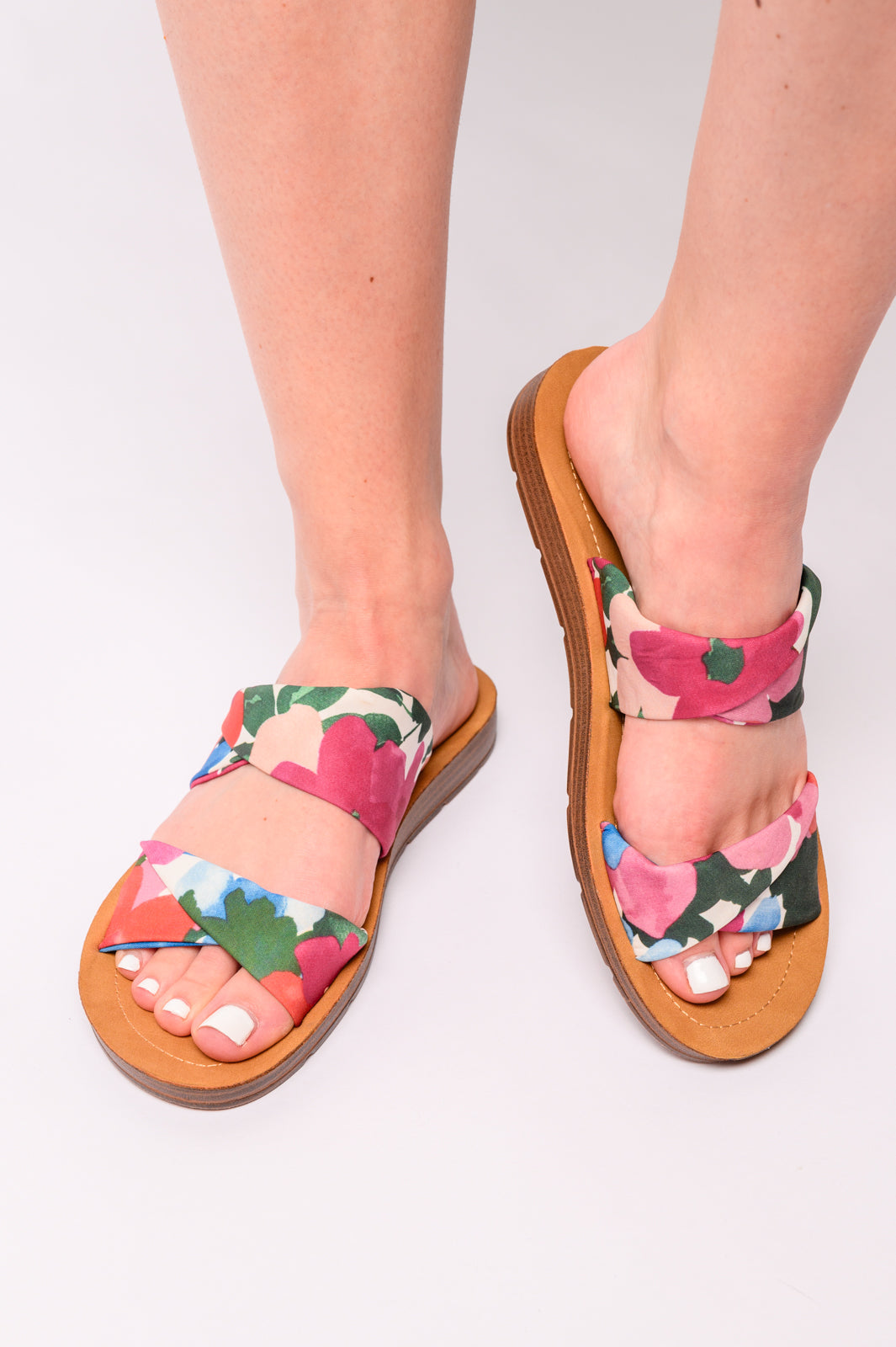 Corky’s With a Twist Sandal in Flowers