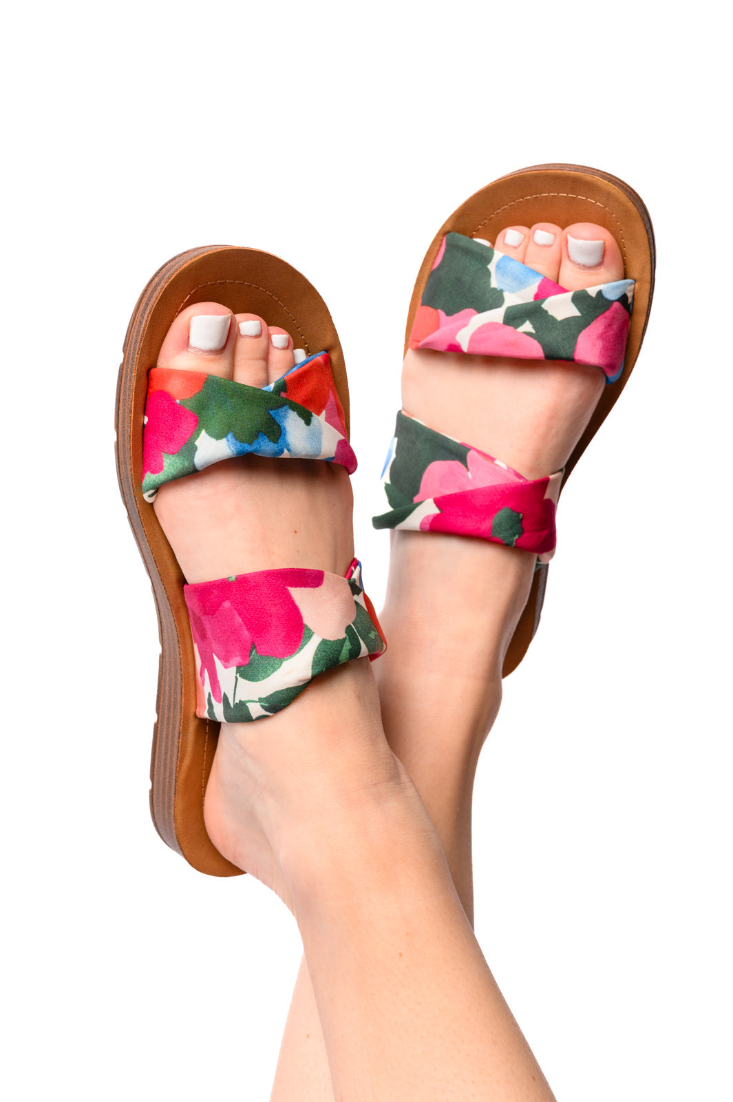 Corky’s With a Twist Sandal in Flowers