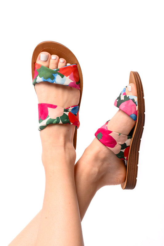 Corky’s With a Twist Sandal in Flowers