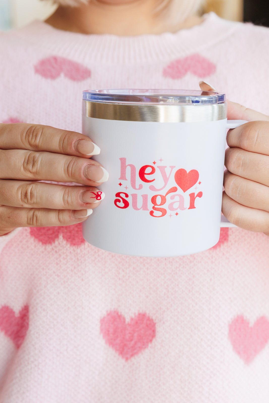 Hey Sugar 14 Oz Double Walled Travel Mug